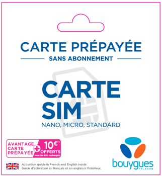 BOUYGUES TELECOM SIM TRIO