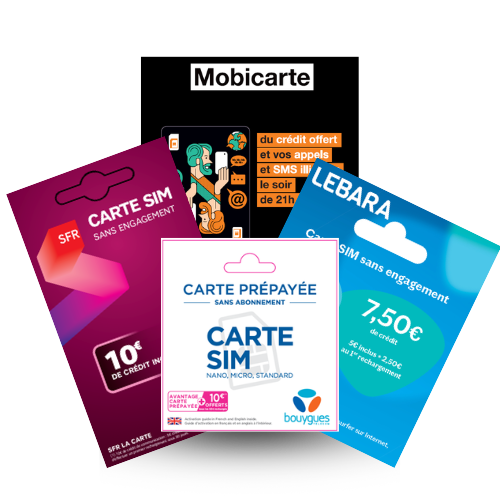 Carte Prépayée : la carte SIM sans abonnement - SFR