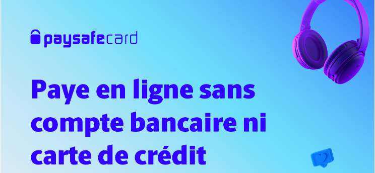 Utilisation d'une carte prépayée Paysafecard - Recharge OK