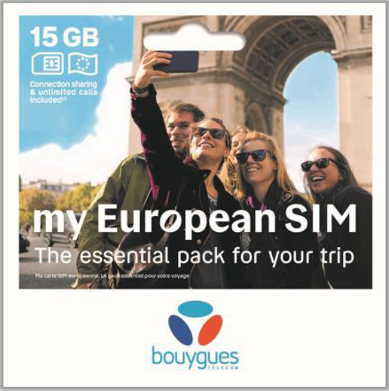 BOUYGUES TELECOM KIT SIM TRAVEL BASIC+