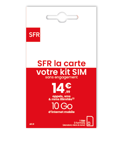 KIT SIM SFR 14,99€
