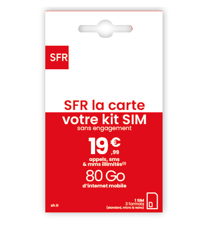 KIT SIM SFR 19,99€
